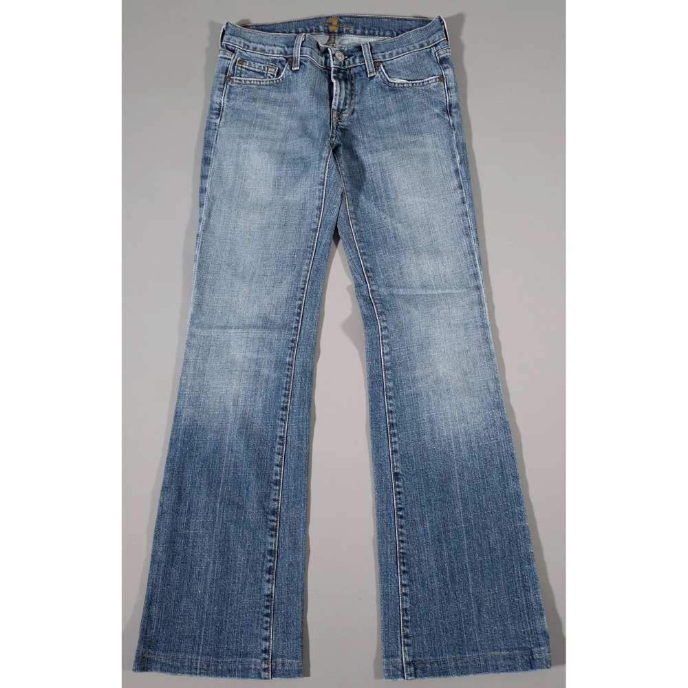 7 For All Mankind Women’s Light Blue Boot Cut Jeans